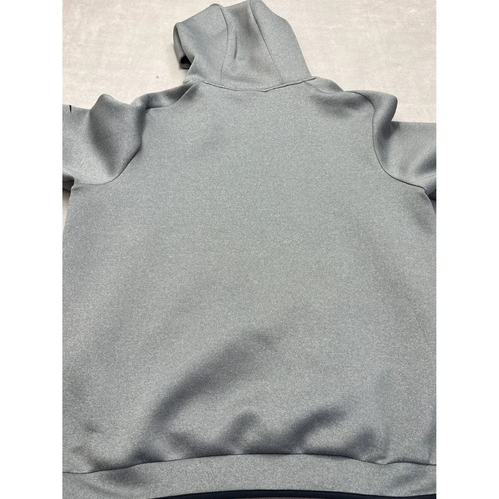 Nike NFL Los Angeles Chargers Grey Short Sleeve Side Zip Hoodie XL Therma Wear